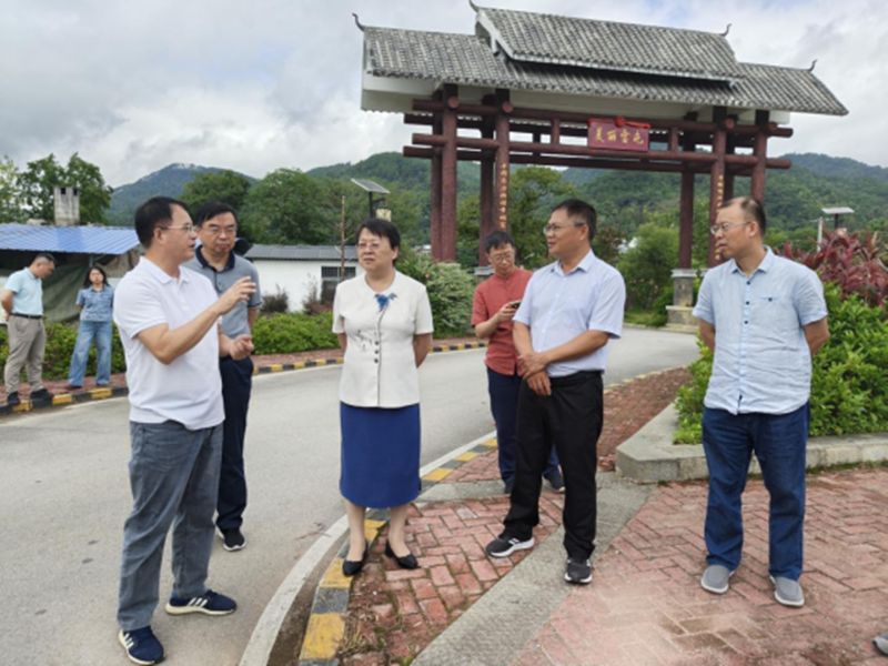 安徽省政协调研组到百色市调研